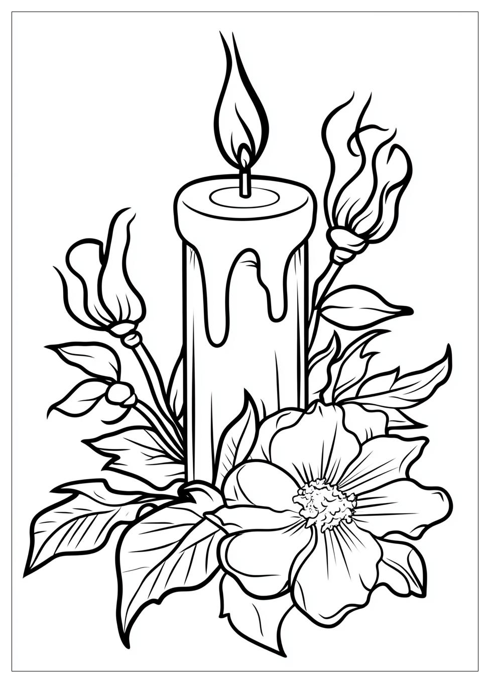 candle_coloring_pages_8