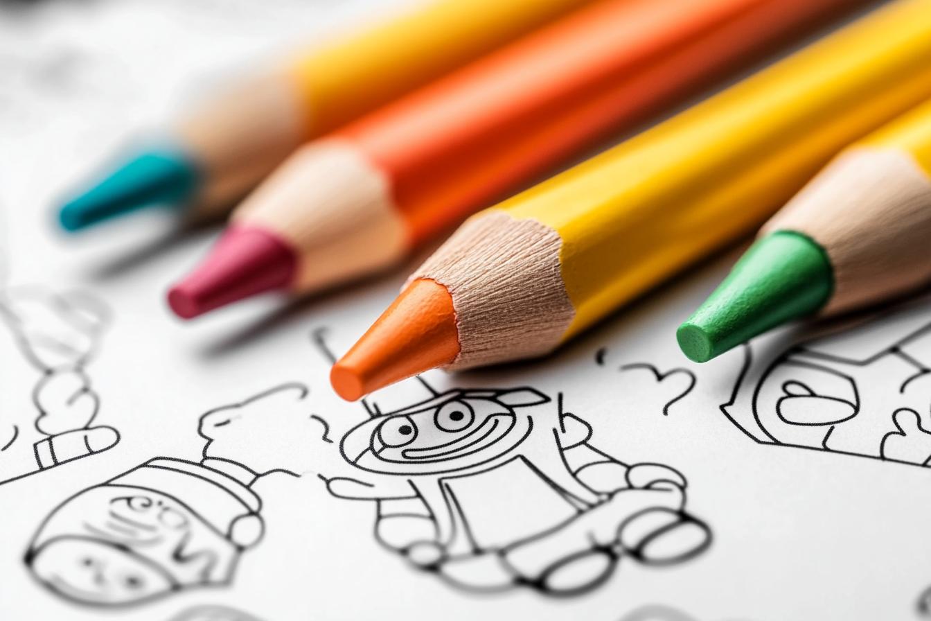 Free Printable PDF Captain Underpants Coloring Pages