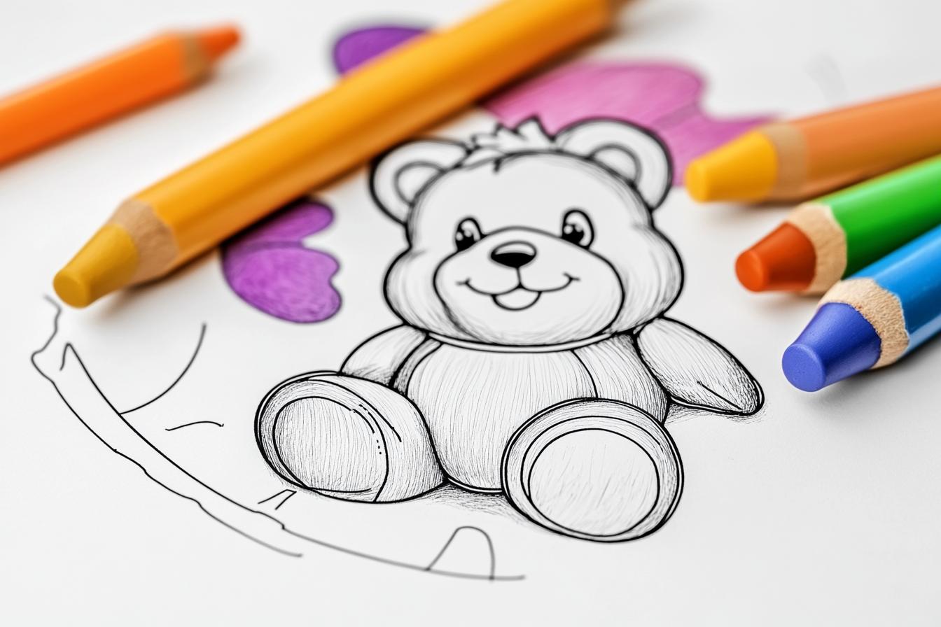 Free Printable PDF Care Bear Coloring Pages