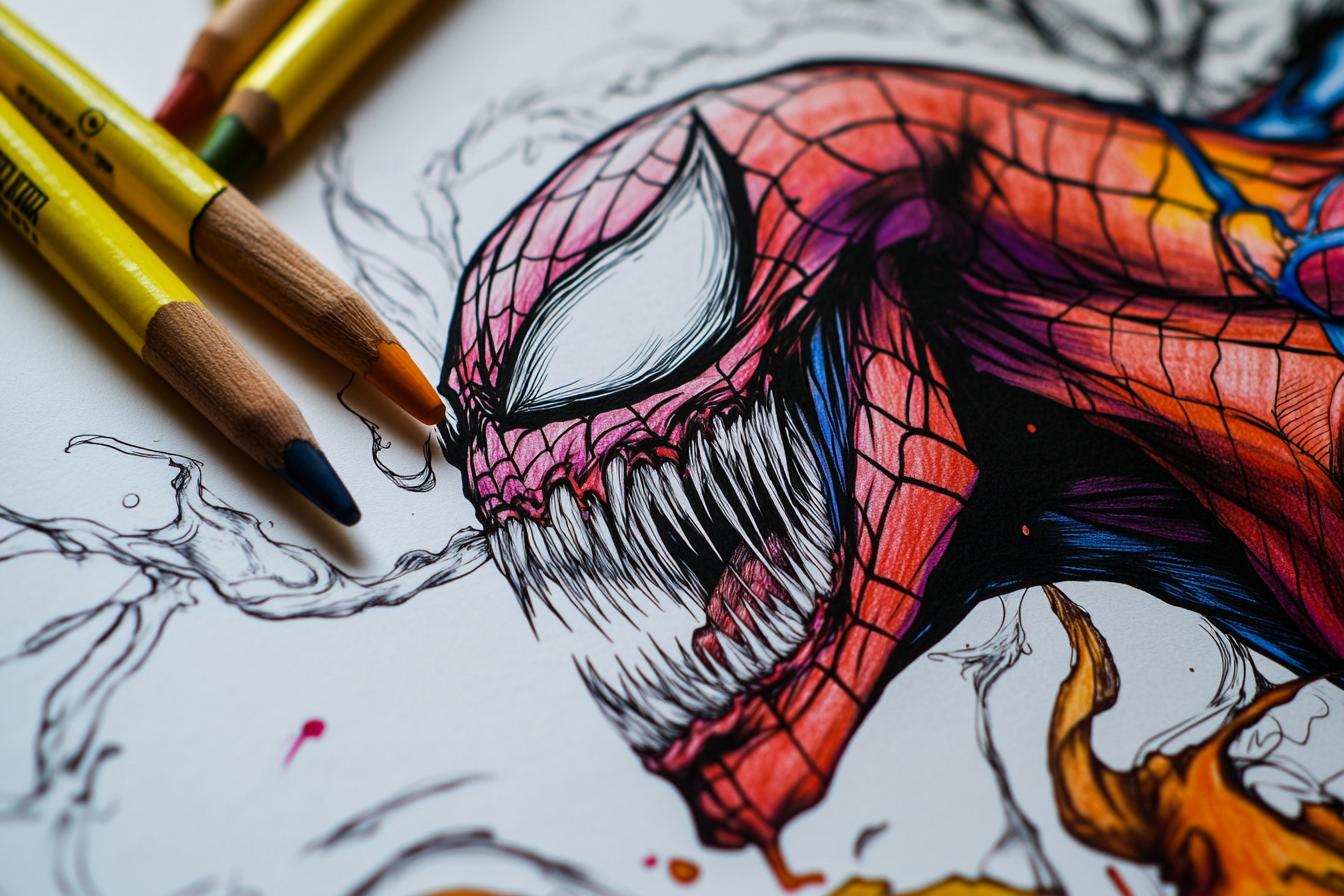 Free Printable PDF Carnage Coloring Pages