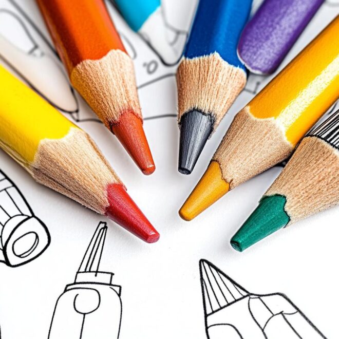 Cartoon Coloring Pages : Fun for Kids, Creative Fun, and Skill Development