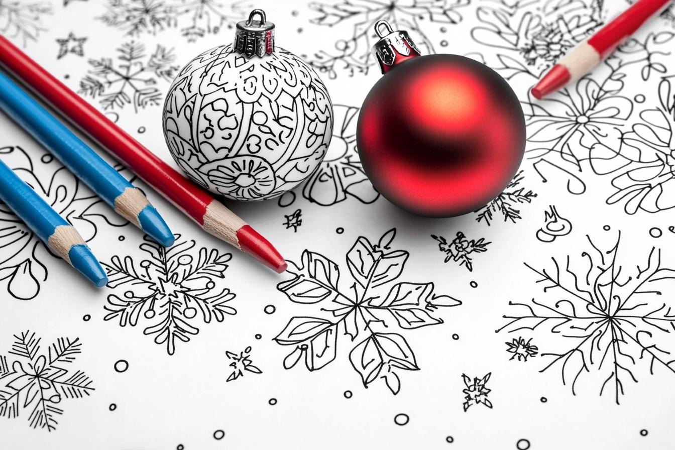 Free Printable PDF Christmas Coloring Pages