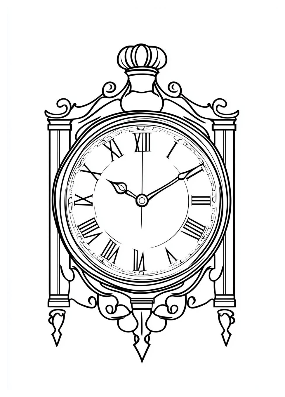 clock_coloring_pages_4