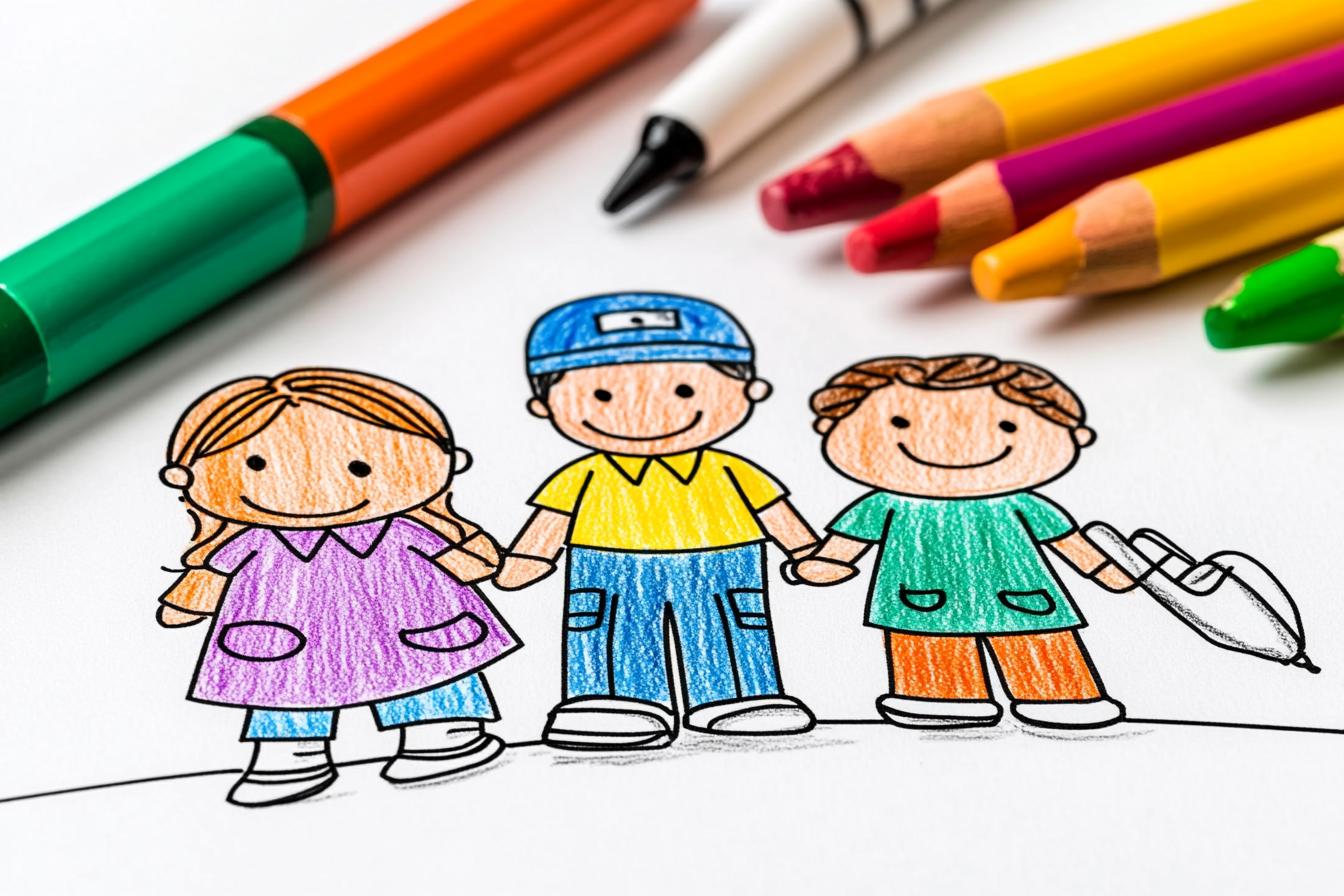 Free Printable PDF Community Helpers Coloring Pages