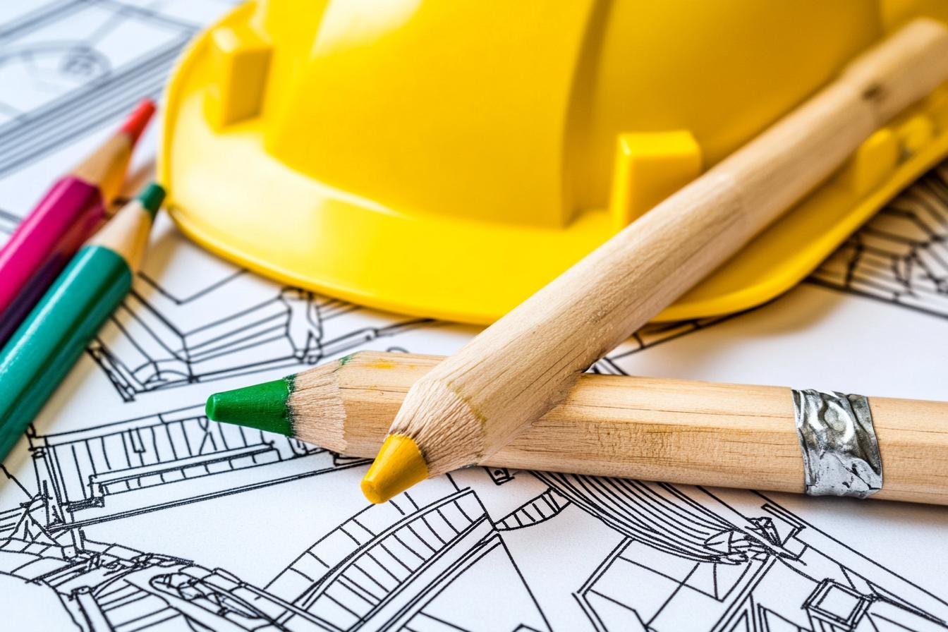 Free Printable PDF Construction Worker Coloring Pages