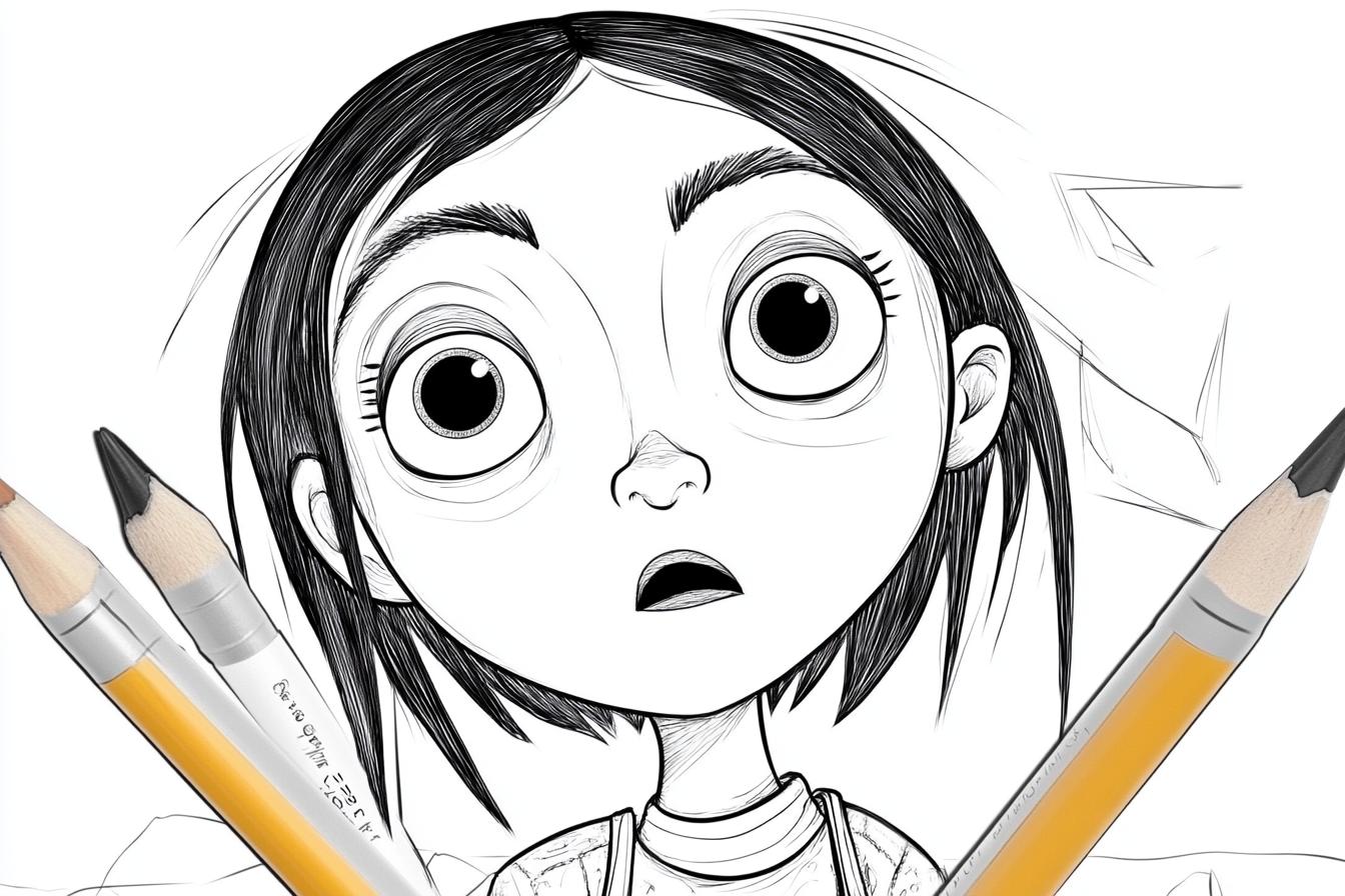 Free Printable PDF Coraline Coloring Pages