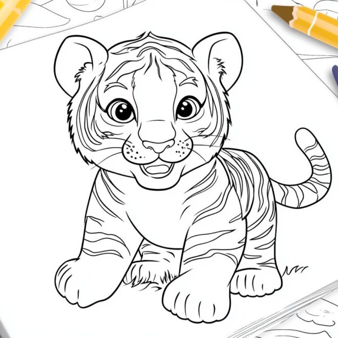 Daniel Tiger Coloring Pages : Fun & Educational Printable Sheets for Kids