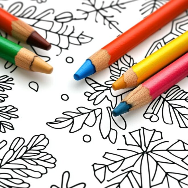 December Coloring Pages : Festive Fun for All Ages