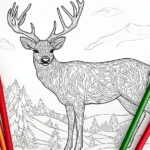 Deer Coloring Pages : Fun & Learning for Kids