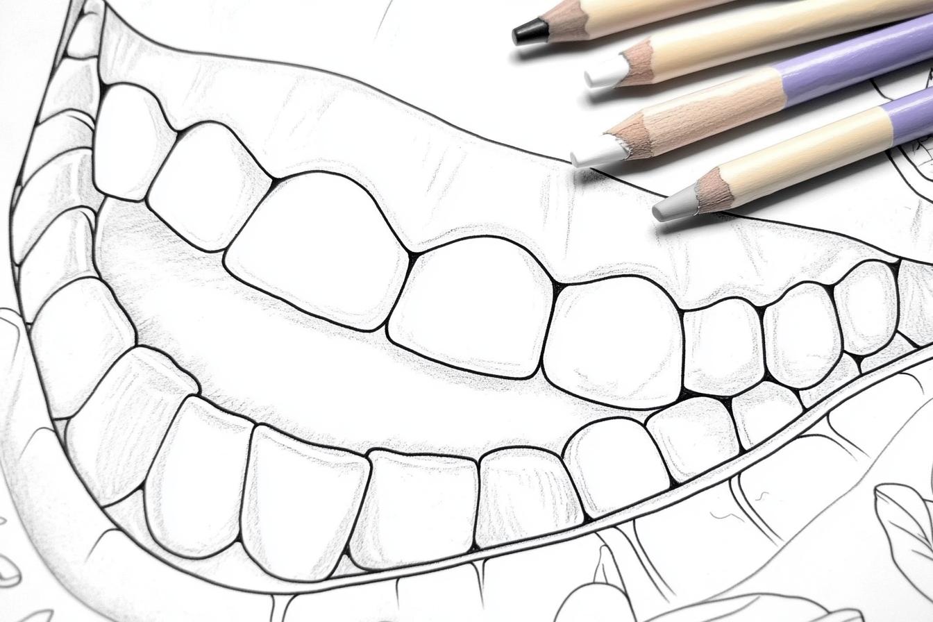 Free Printable PDF Dentist Coloring Pages