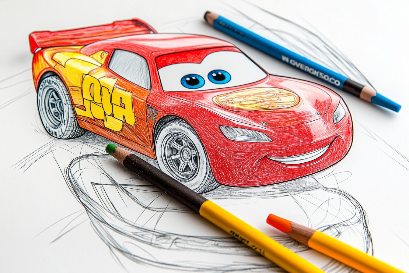 Free Printable PDF Disney Cars Coloring Pages