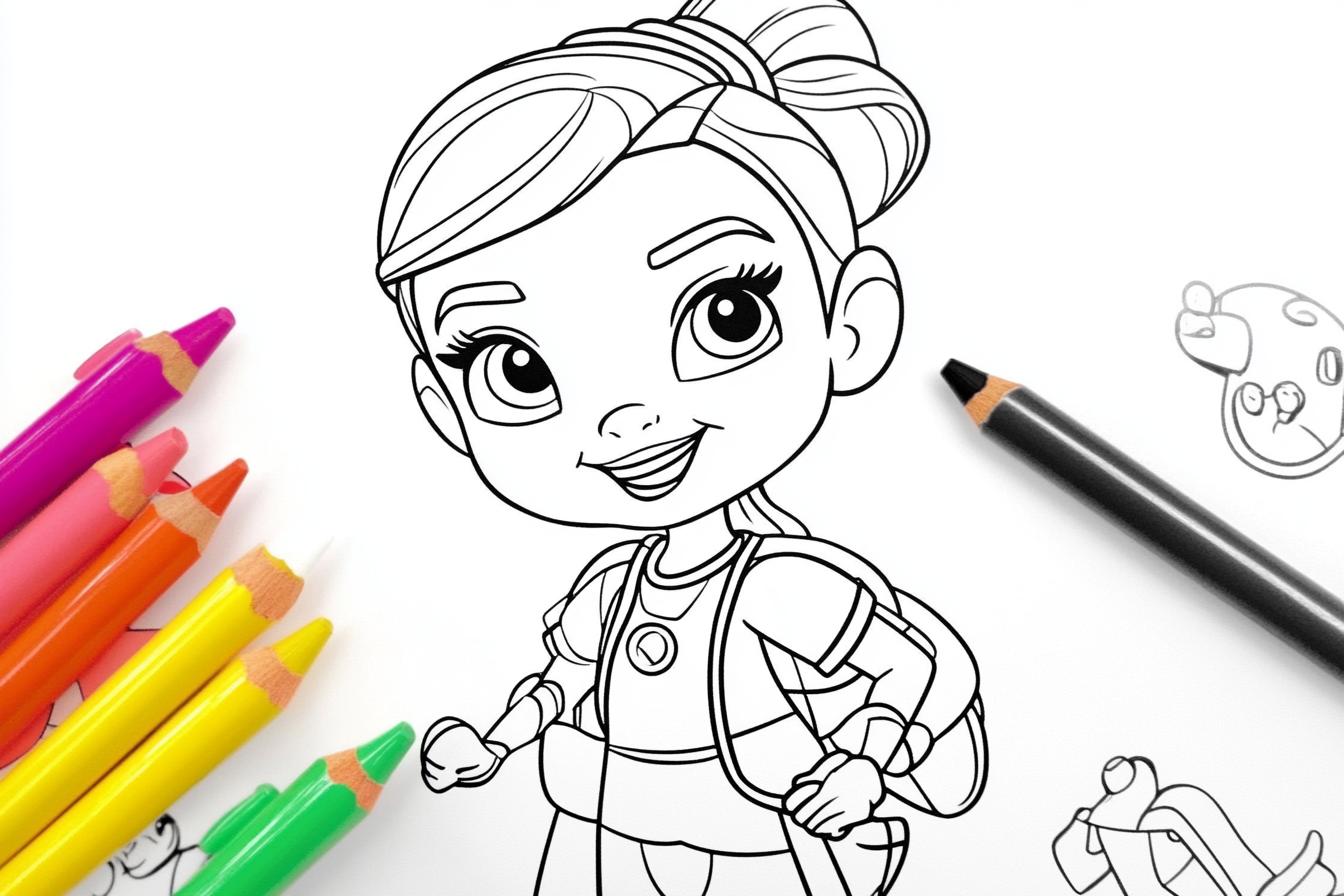 Free Printable PDF Doc Mcstuffins Coloring Pages