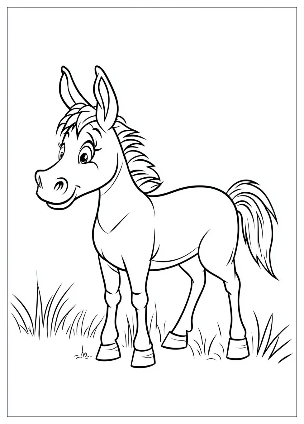 donkey_coloring_pages_13