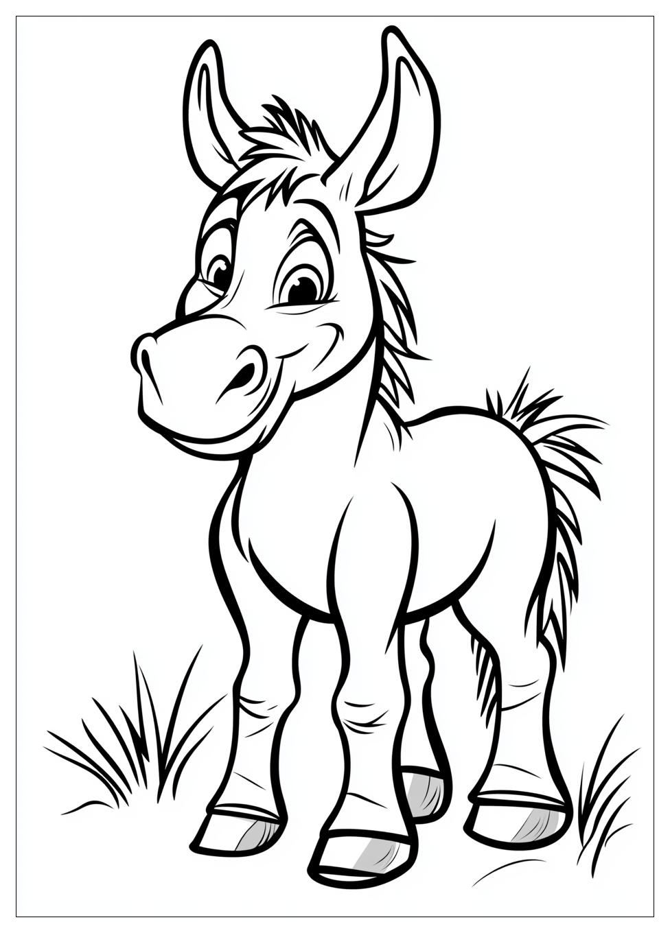 donkey_coloring_pages_14