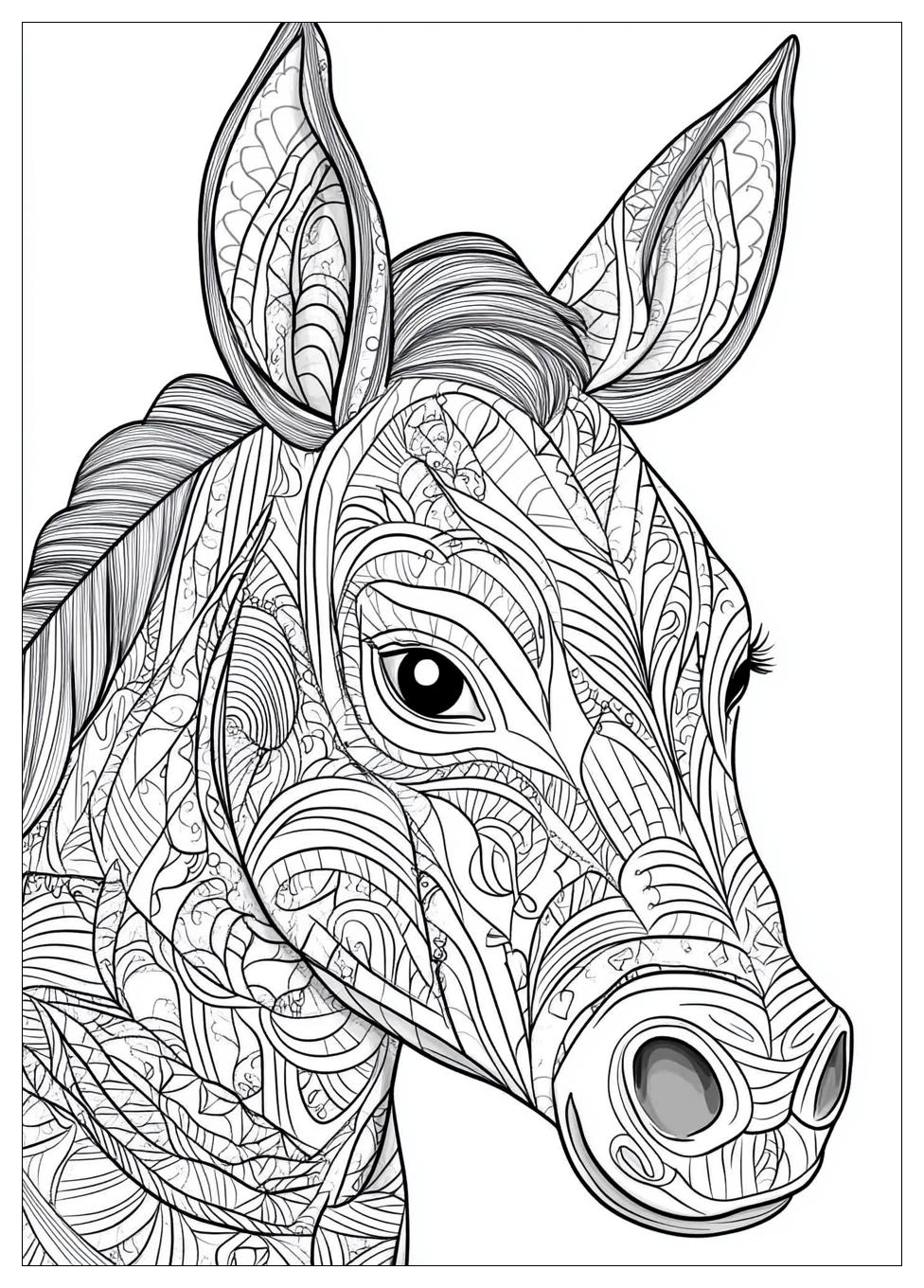 donkey_coloring_pages_24