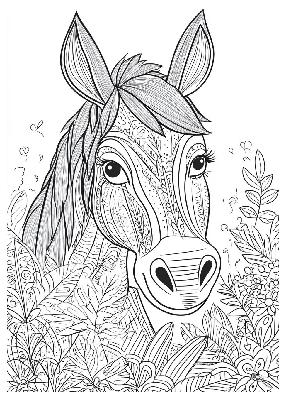 donkey_coloring_pages_3