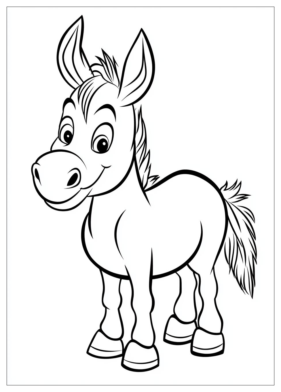 donkey_coloring_pages_4