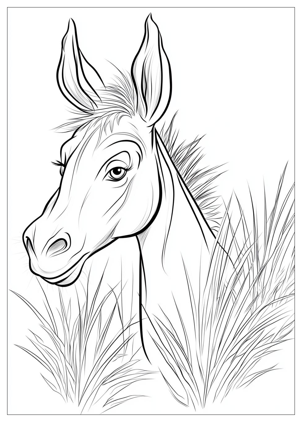 donkey_coloring_pages_9