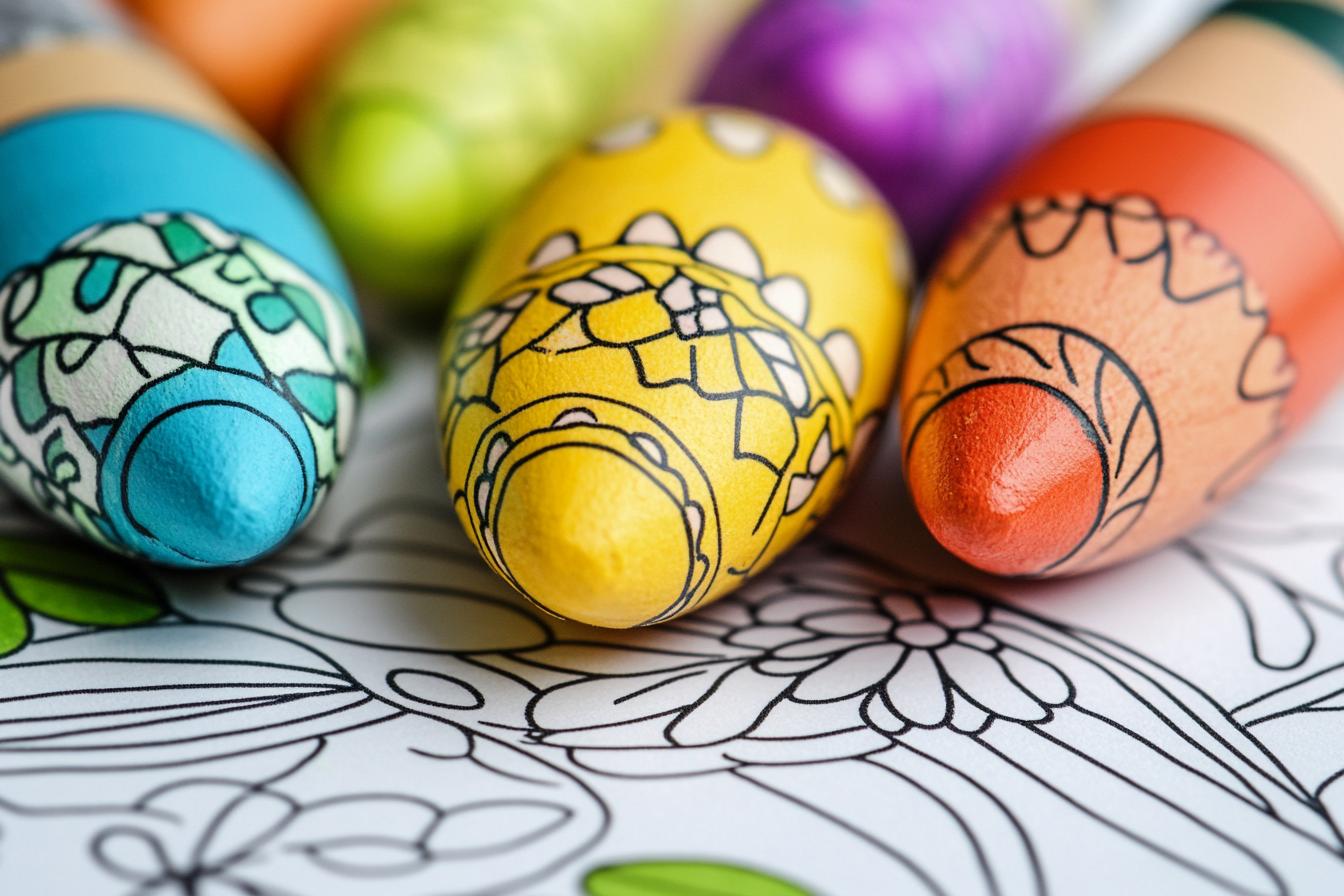 Free Printable PDF Easter Coloring Pages