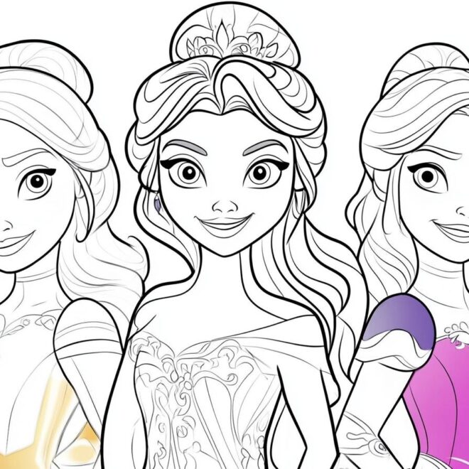 Elena Of Avalor Coloring Pages : Coloring Fun for Kids