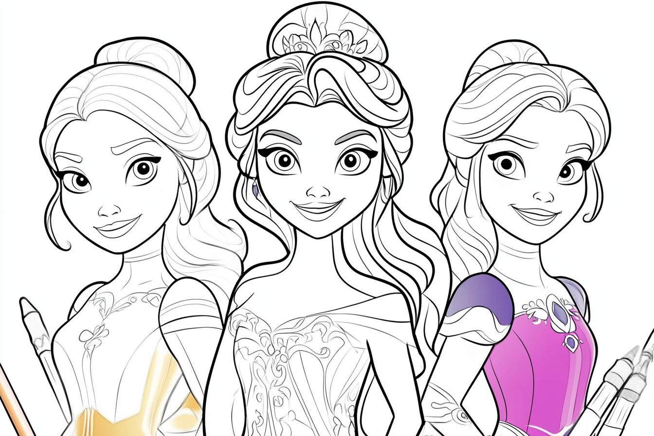 Free Printable PDF Elena Of Avalor Coloring Pages