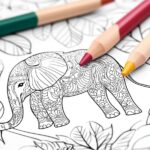 Elephant Coloring Pages : Fun, Learning, and Creativity for Kids