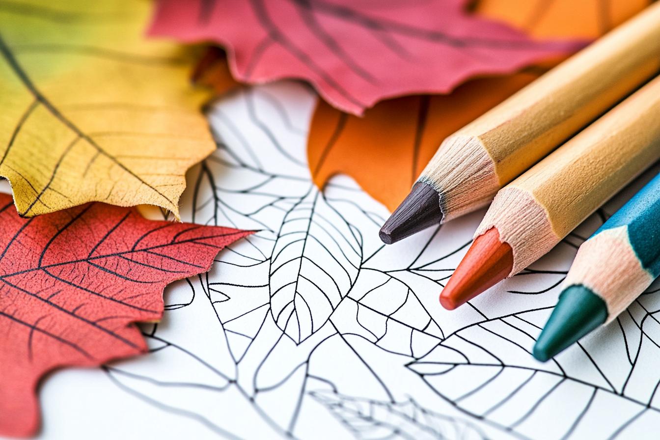 Free Printable PDF Fall Coloring Pages