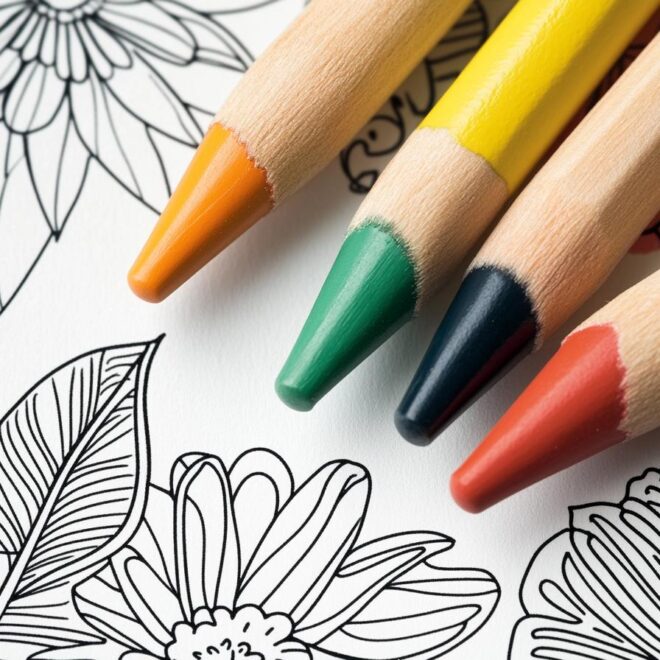 Family Coloring Pages : Bonding, Creativity, and Relaxation