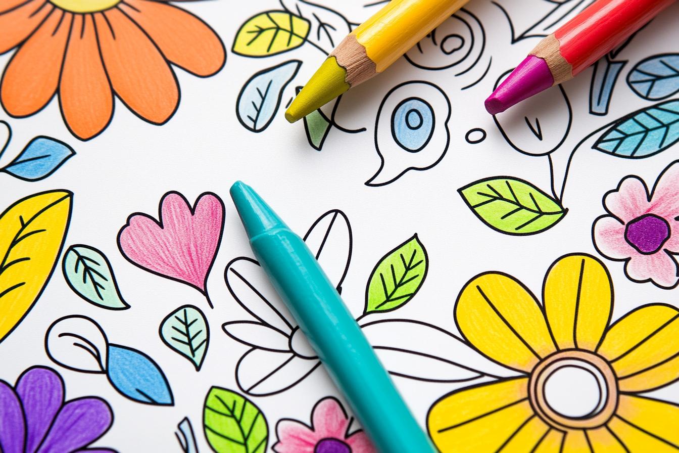 Free Printable PDF February Coloring Pages