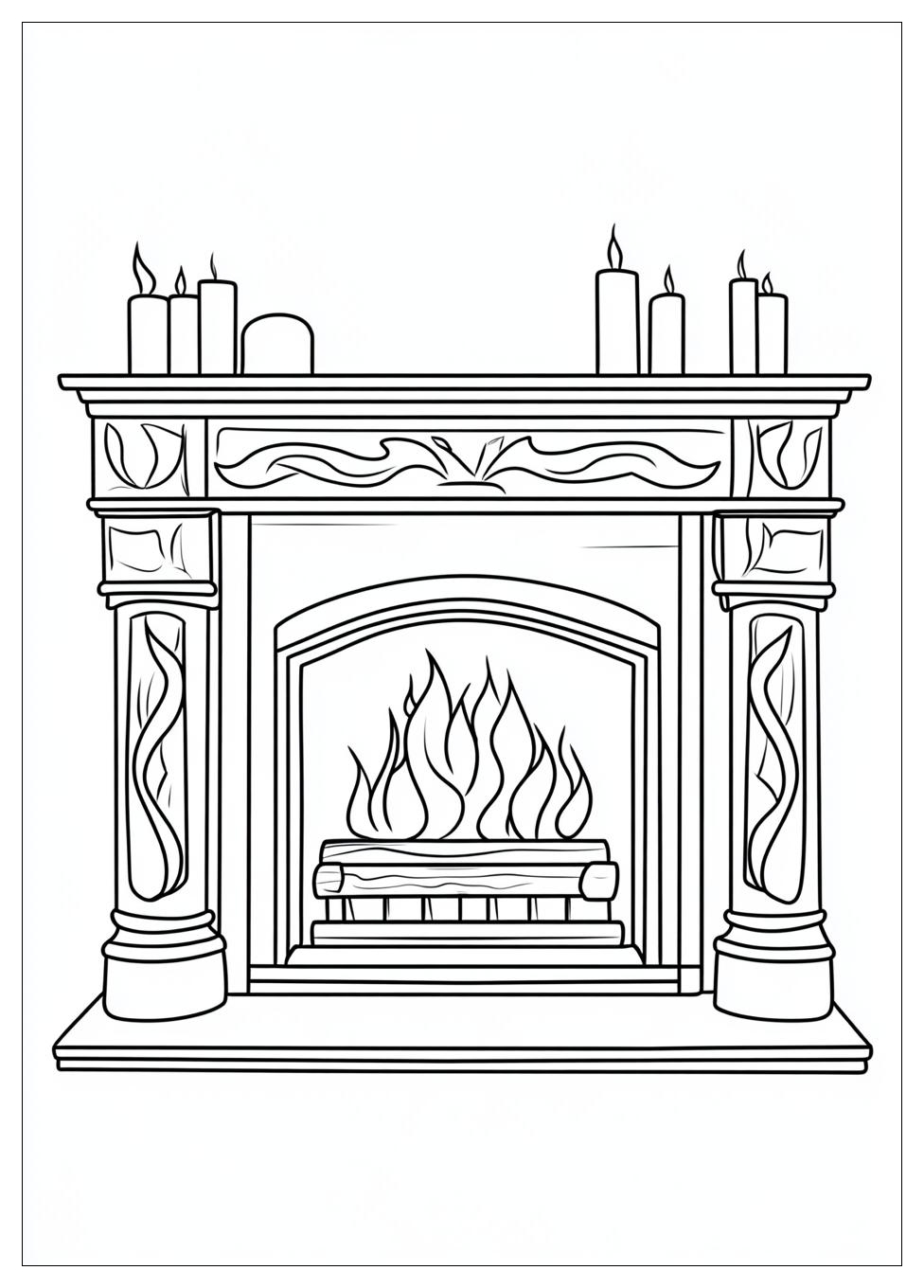 fireplace_coloring_pages_12