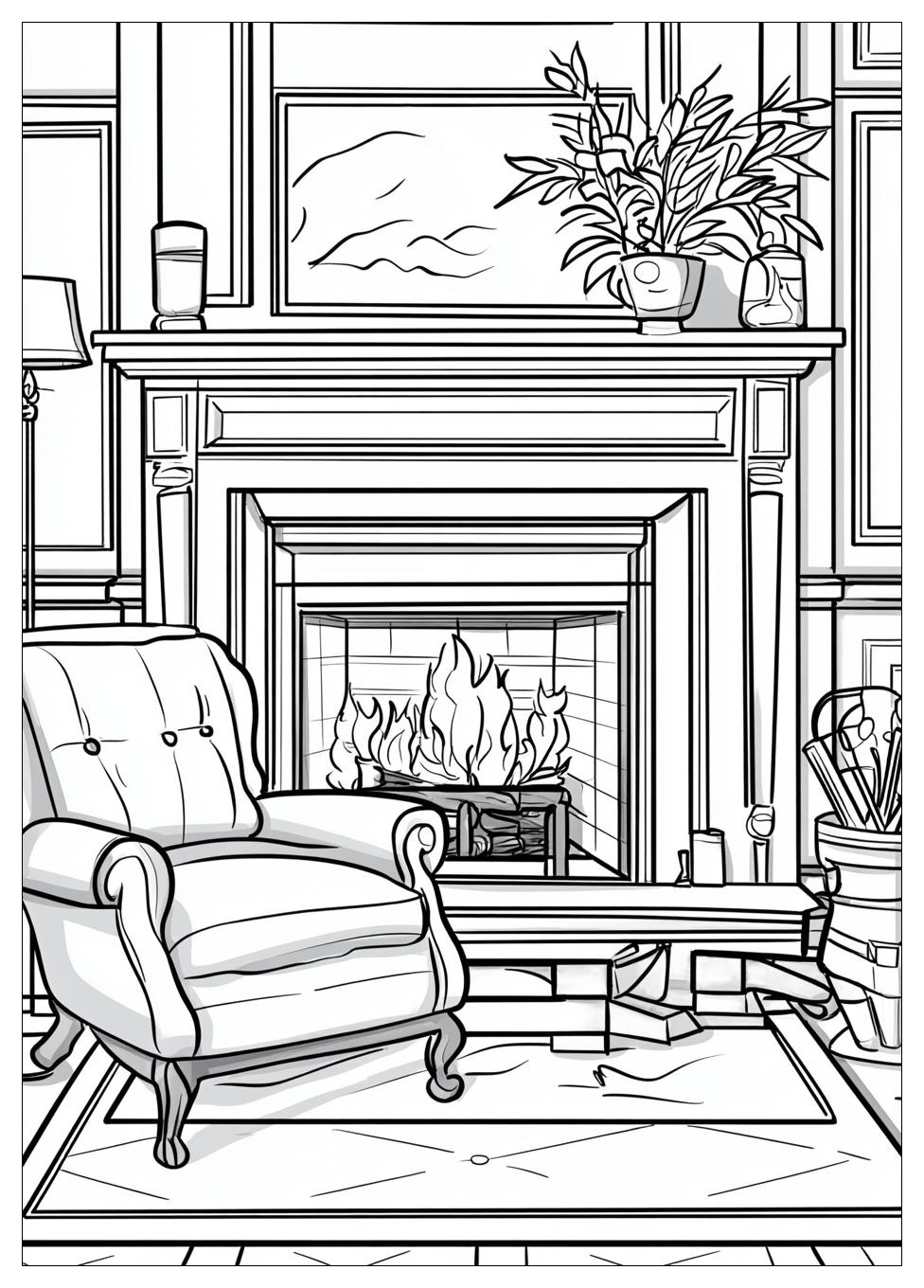 fireplace_coloring_pages_18