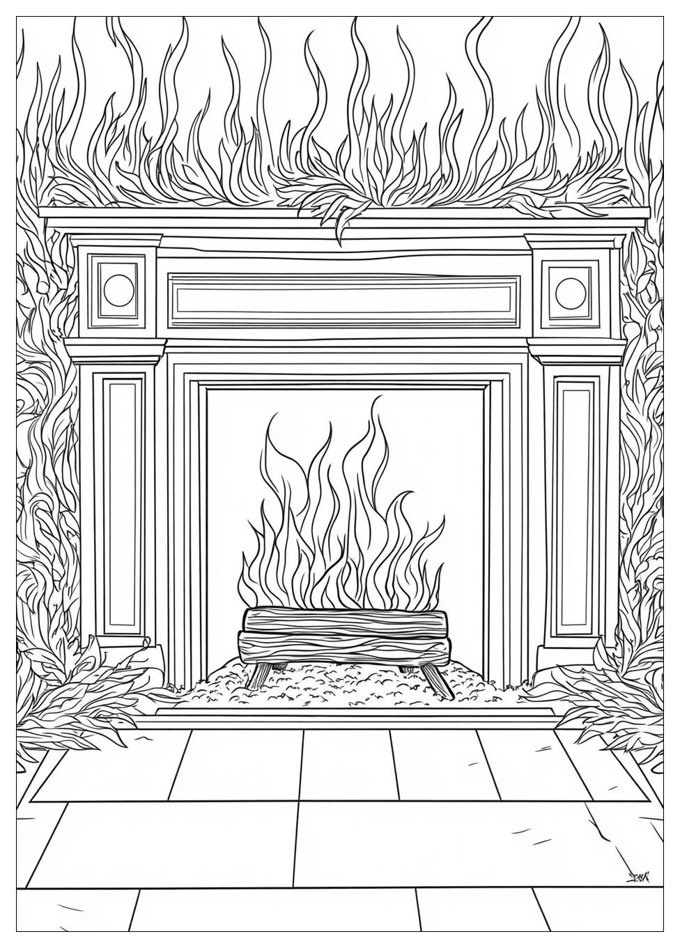 fireplace_coloring_pages_23