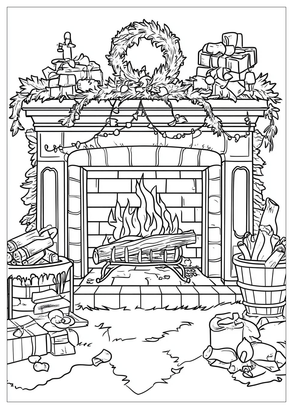 fireplace_coloring_pages_9