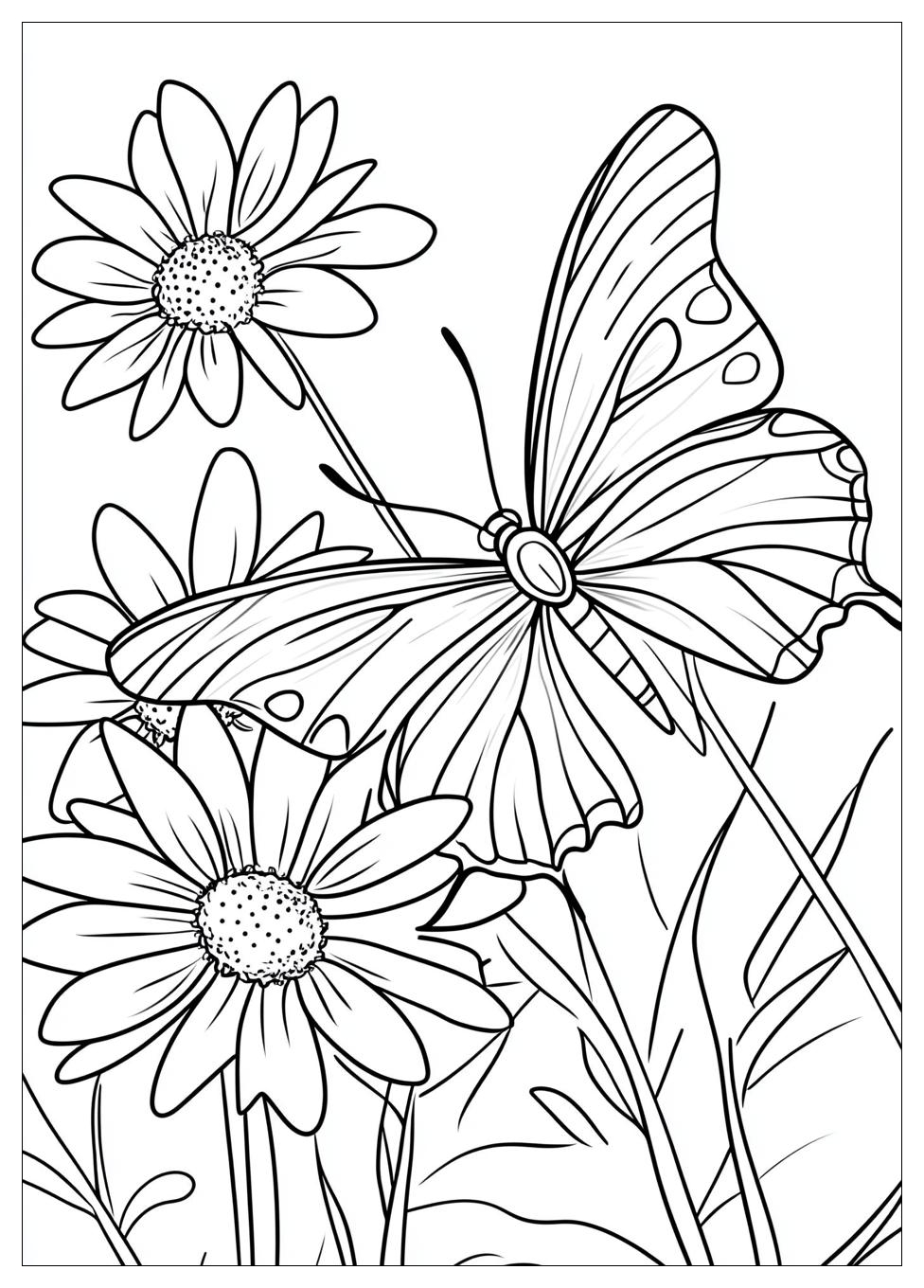 flower_butterfly_coloring_pages_1