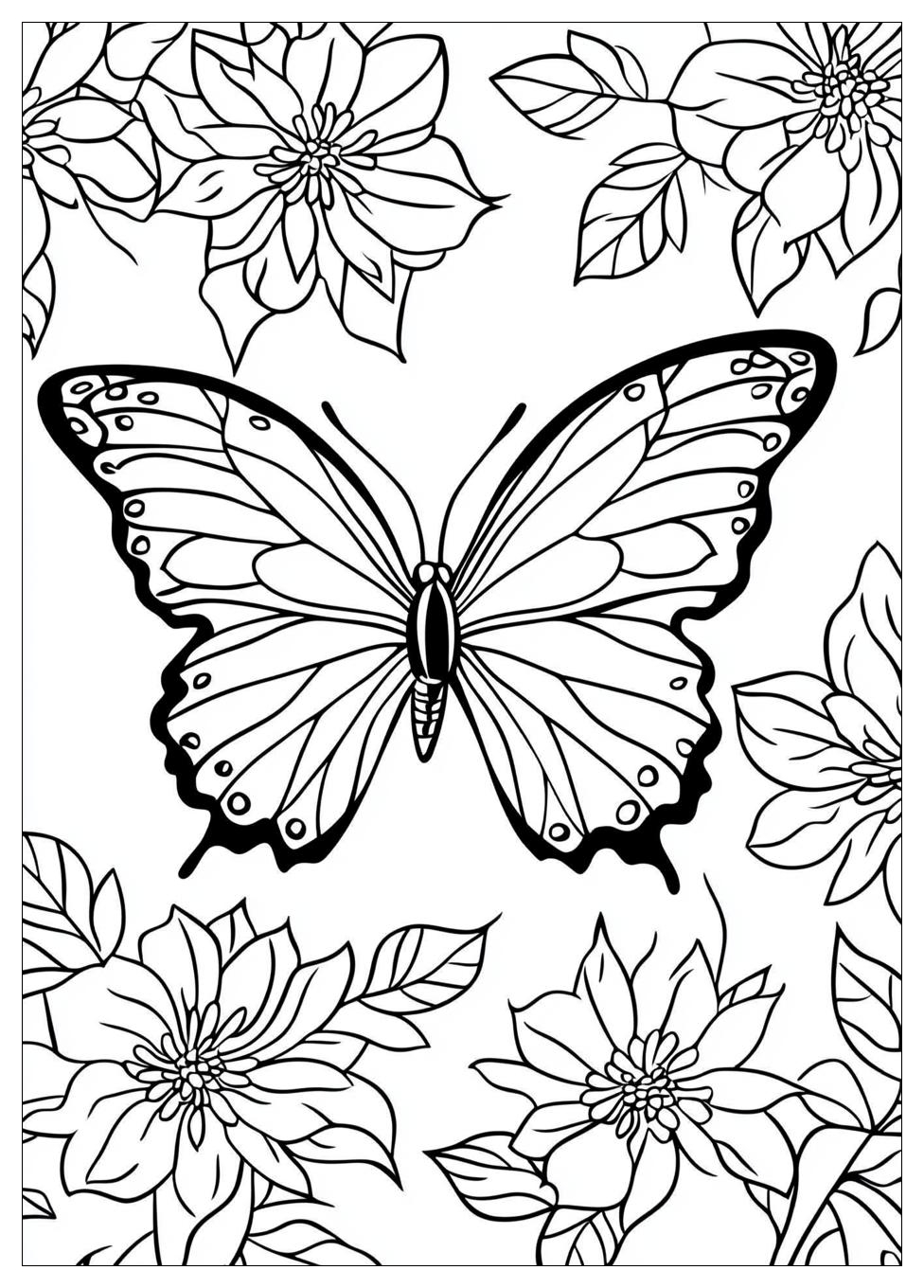 flower_butterfly_coloring_pages_11