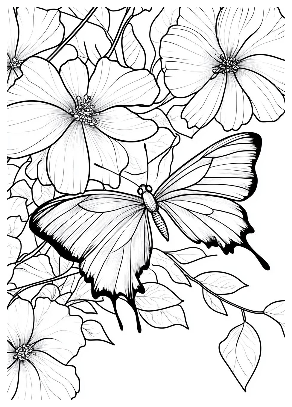 flower_butterfly_coloring_pages_14