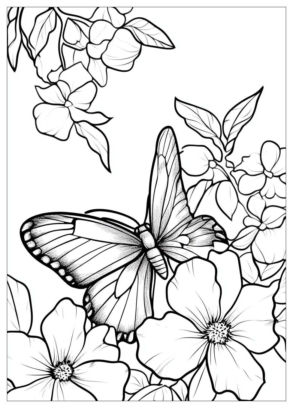 flower_butterfly_coloring_pages_19