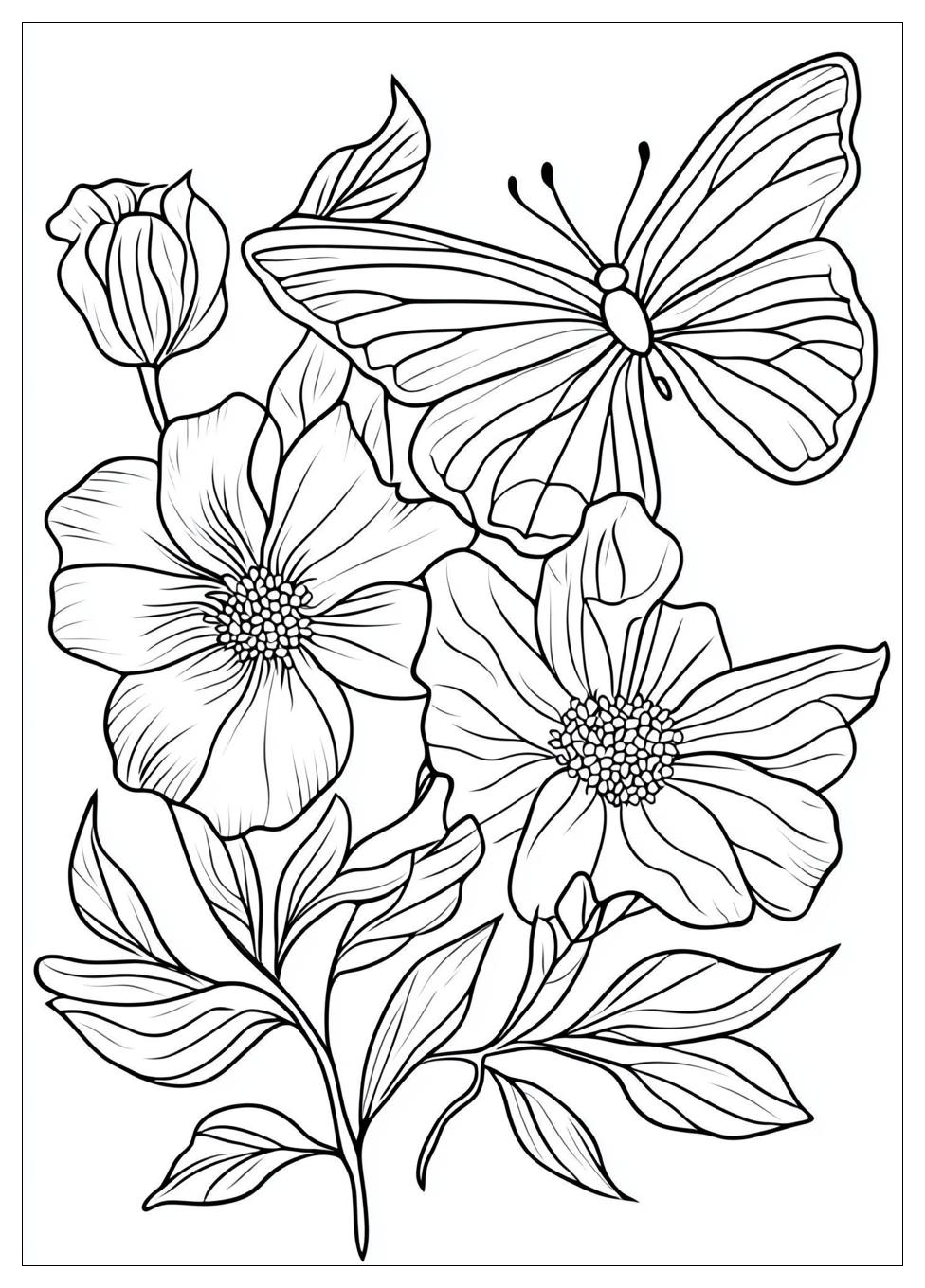 flower_butterfly_coloring_pages_2