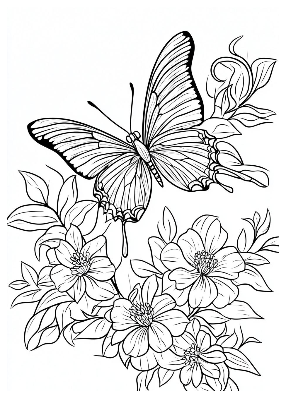 flower_butterfly_coloring_pages_21