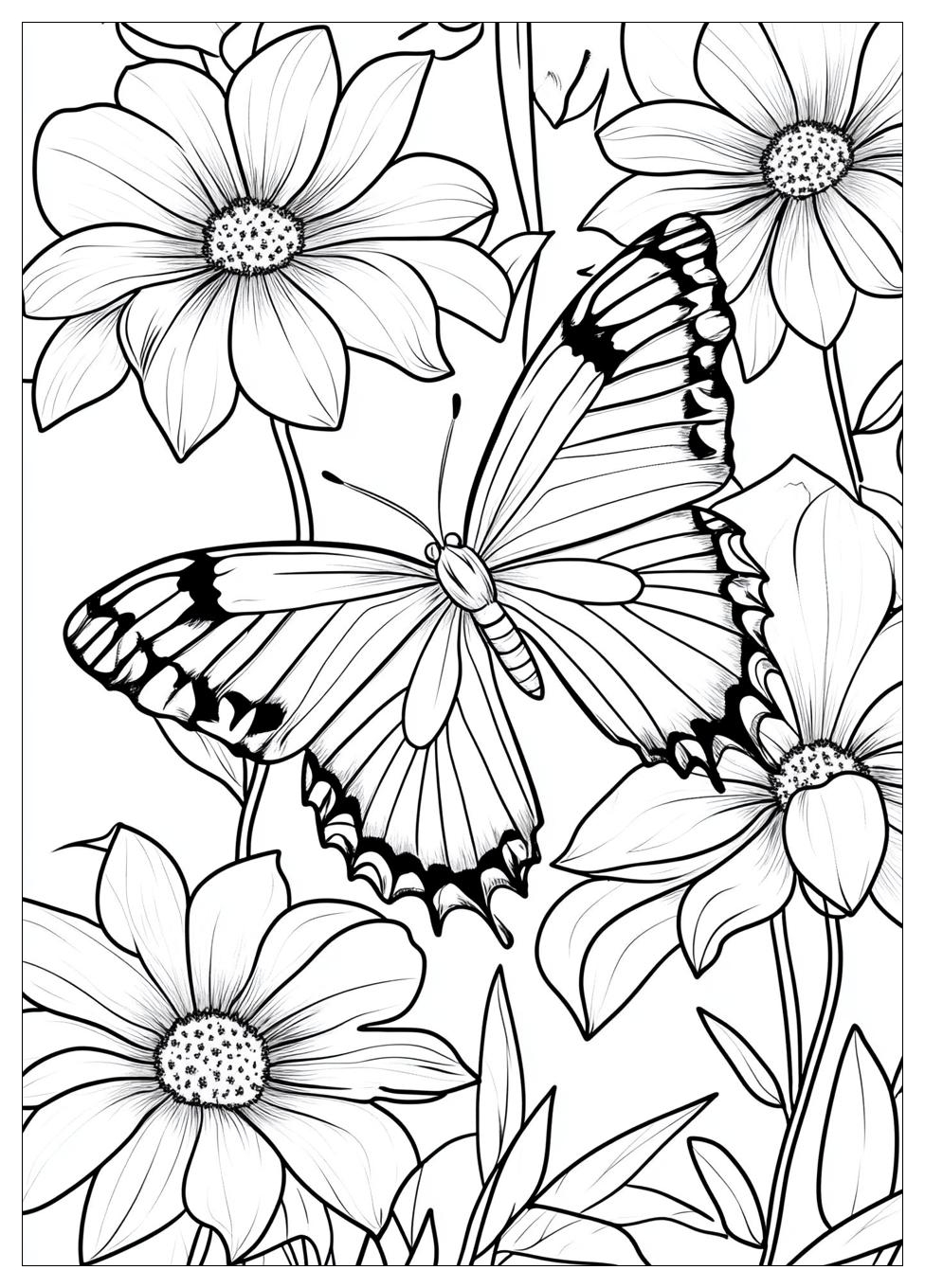 flower_butterfly_coloring_pages_3