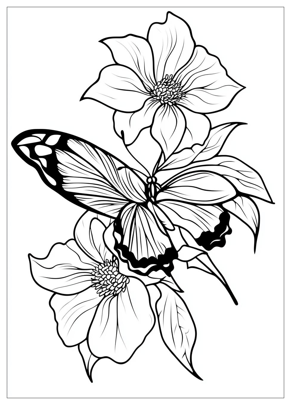 flower_butterfly_coloring_pages_5