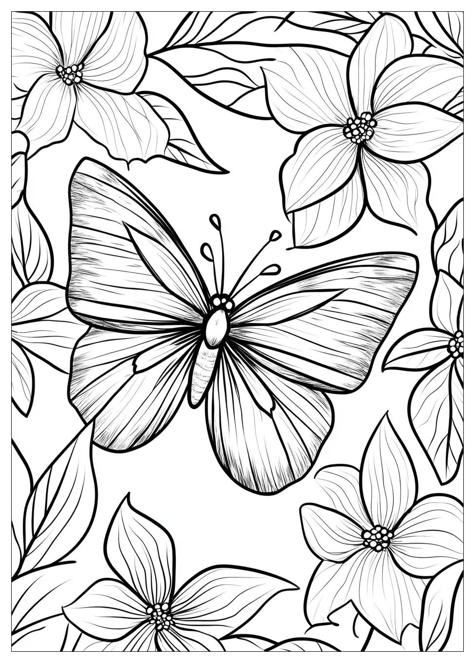 flower_butterfly_coloring_pages_6