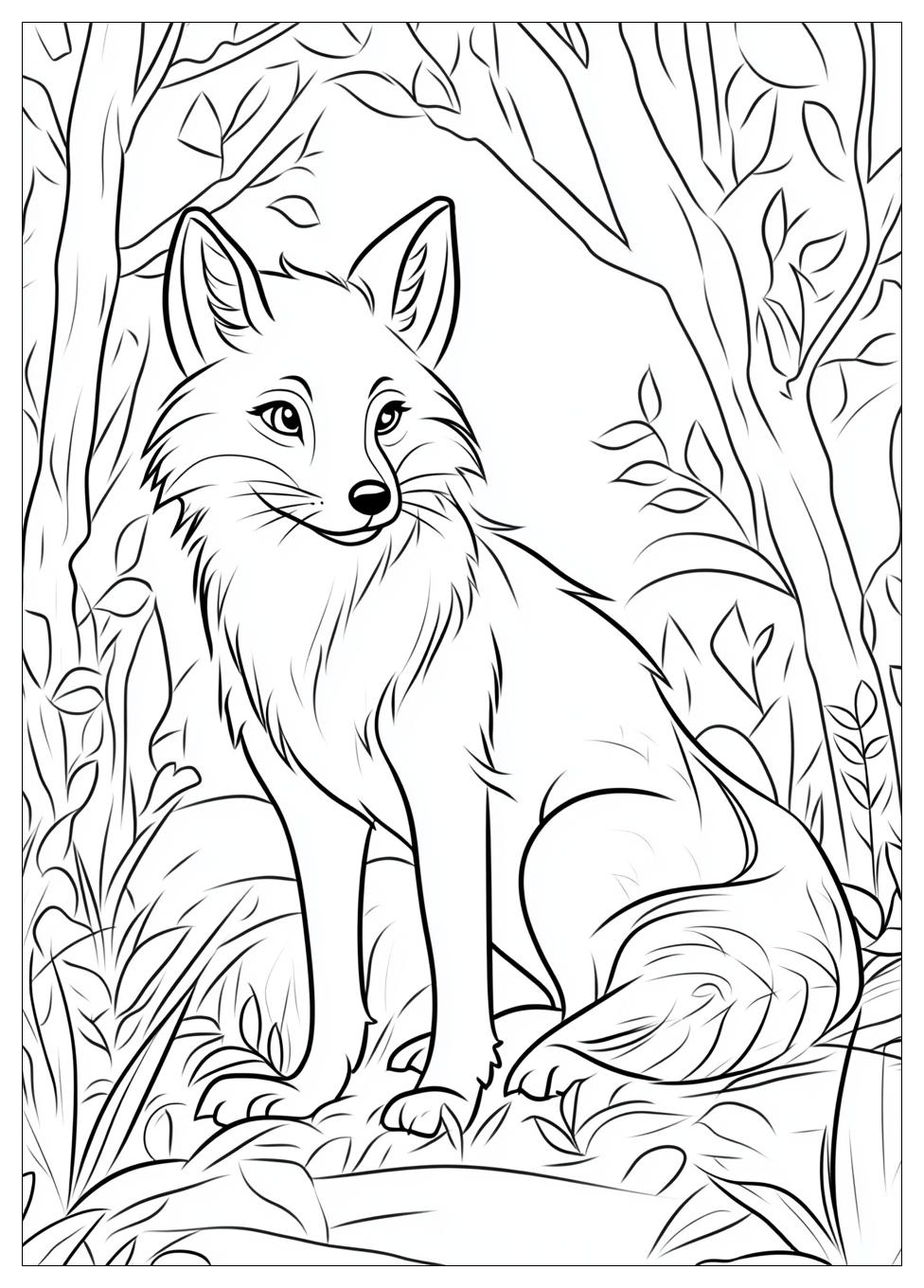 fox_and_hound_coloring_pages_1