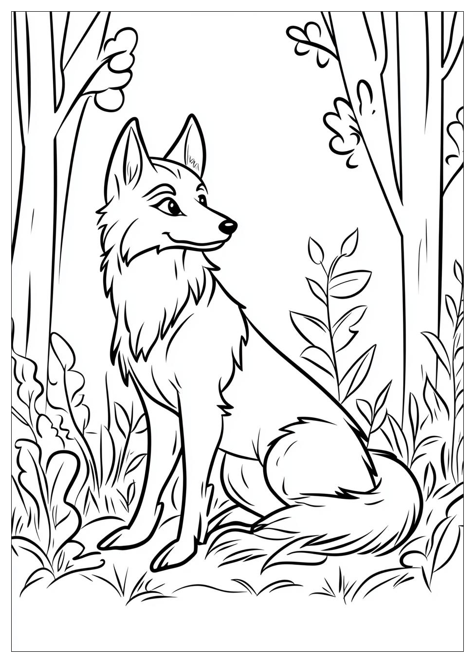 fox_and_hound_coloring_pages_2