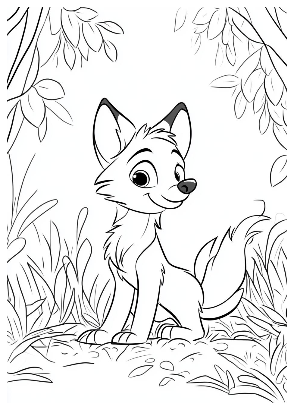 fox_and_the_hound_coloring_pages_2