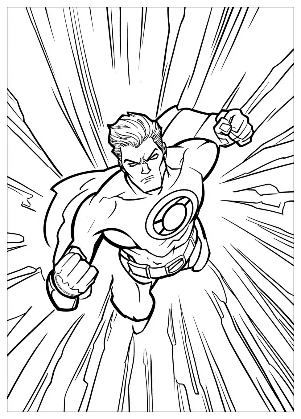 green_lantern_coloring_pages_2