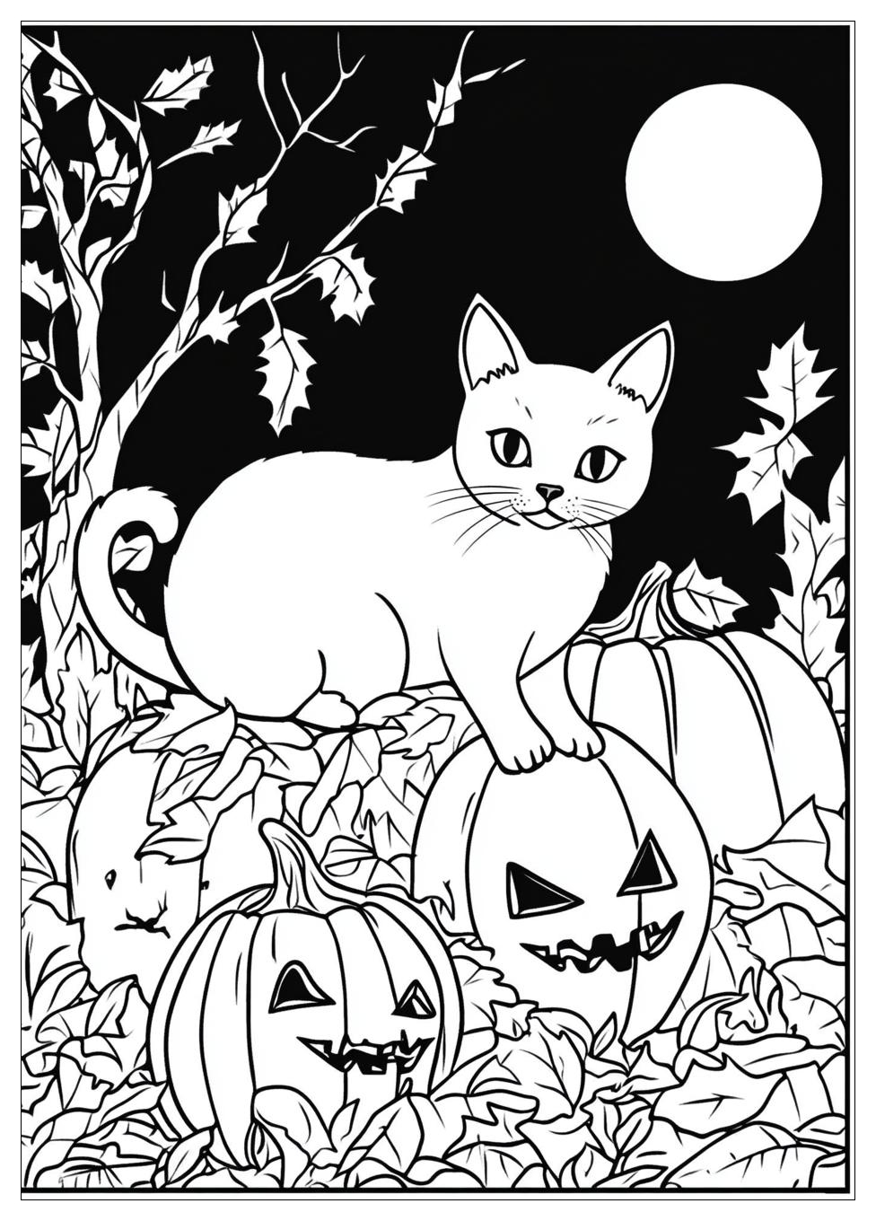 halloween_cat_coloring_pages_11