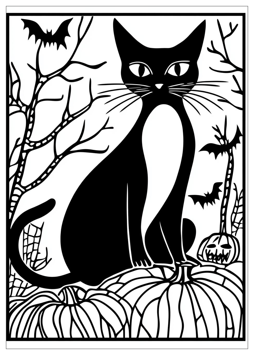 halloween_cat_coloring_pages_17