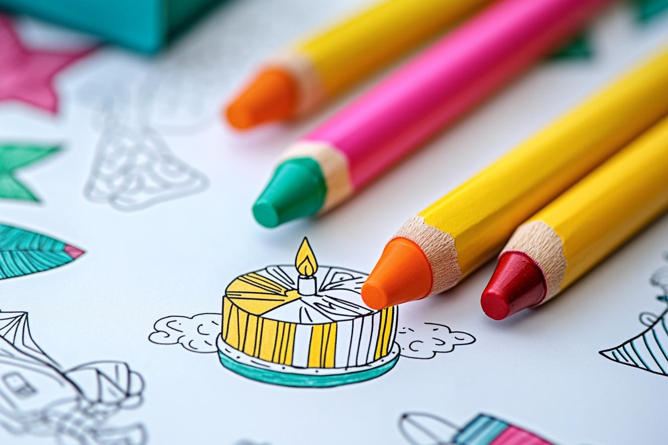 Free Printable PDF Happy Birthday Mommy Coloring Pages