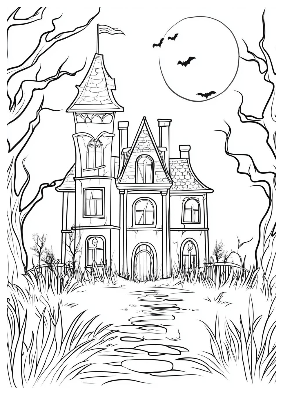 haunted_house_coloring_pages_2